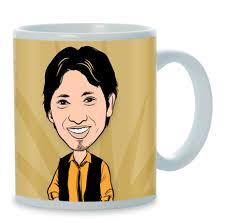 Funny, cute, or personal, it's your choice for the perfect custom cups. Two Become One Personalized Caricature Mug For Him Size 8 X 3 5 Inches Rs 799 Piece Id 17294421355