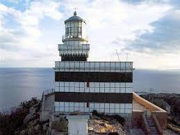 Faro Di Capo Bellavista Arbatax Sardinia Lighthouse Beautiful Lighthouse Sardinia