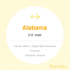 Alabama Baby Names Names With Meaning Name Inspiration