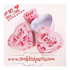 3 Lu Kalp Formlu Metal Kutu Set Askin En Guzel Hali Tatli Seyler Icin Alternatif Arayanlara Urunler Hali Metal