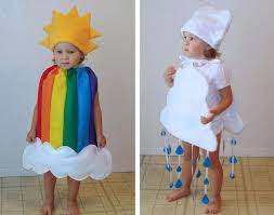 Fasching Kostum Ideen Fur Babys Kleinkinder Wetter Motiv Regenbogen Wolke Kostum Faschingskostume Kinder Kinder Kostum