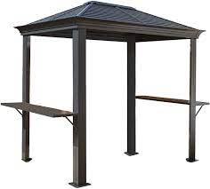 19+ daunting roof canopy art museum ideas. Sojag 500 8162882 Bbq Mykonos Grillpavillon 5 X 8 Ft Amazon De Burobedarf Schreibwaren