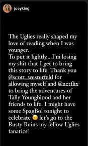 Joey King posted this yesterday