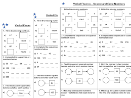 White Rose Maths Year 5 Block 4 Square And Cube Numbers Varied Fluency