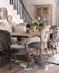 Gojee Trestle Dining Table By Horchow Mismatched Dining Room Mix Match Dining Chairs Dining Room Trends