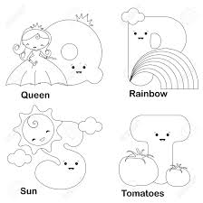 26 coloring pages of alphabet diddl. Illustratie Van Het Alfabet Kleurplaat Letters Q R S T Met Mooie Clipart Geisoleerd Op Witte Achtergrond Royalty Vrije Cliparts Vectoren En Stock Illustratie Image 38545998