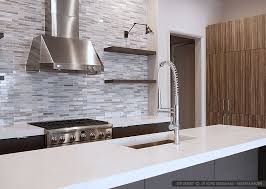 White Modern Subway Marble Mosaic Contemporary Design Style Modern Kitchen Backsplash Grey Marble Kitchen Marble Backsplash Kitchen