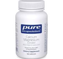 Pure Encapsulations Calcium Magnesium (Citrate) - 240 g Calcium & 240 g  Magnesium - Bone Health Support - Non-GMO & Vegan - 180 Capsules