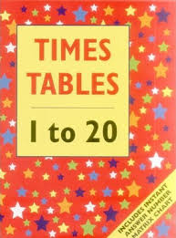 Times Tables 1 To 20 Giant Size Armadillo Press