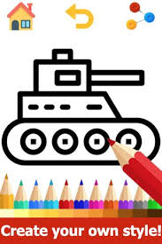 Each printable highlights a word that starts. Tank Coloring Pages Color Tanks Mania Games For Android Apk Download
