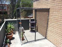Cat Stuff Cat Enclosures Canberra Ideal For Smaller Areas Outdoor Pet Enclosure Cat Enclosure Catio