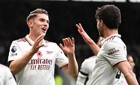 Gyokeres and Rice send Arsenal seven points clear at the top