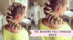 They are considered a protective style and can be any length or thickness; Mohawk Pull Through Braid By Sweethearts Hair Youtube