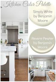 You can see again, similar to balboa mist above, classic gray pales in comparison to revere pewter. Whole House Paint Color Ideas Home Bunch An Interior Design Luxury Homes Blog Paint For Kitchen Walls Kitchen Cabinet Colors Painting Kitchen Cabinets