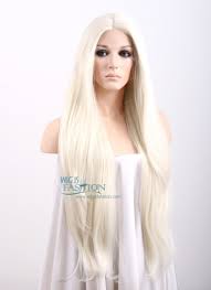Straight Platinum Blonde Lace Front Synthetic Wig Lw150d Long Blonde Wig Long Hair Wigs Blonde Lace Front Wigs