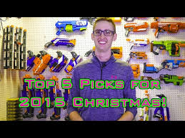 Get in the holiday shopping spirit with spectacular gifts that'll have everyone feeling festive. Top 5 Nerf Gifts For Christmas 2015 Youtube