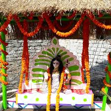 This day is also known as basant panchmi. Saraswati Puja On The Roof Shuktara Trust Uk