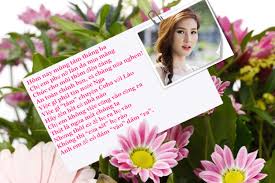 Hương hoa cuộc sống ta nên đắp bồi. Ghep áº£nh Chuc Má»«ng 8 3