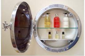 Both porthole mirrors and mirror cabinets can be professionally powder coated in any colour to bespoke or personalise your bathroom. Porthole Surface Mounted Cabinet Chadder Co