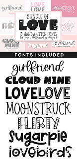 4.5 out of 5 stars. Font Bundle Of Love Valentine S Day Fonts Cute Fonts Etsy In 2021 Valentine Font Free Fonts For Cricut Cricut Fonts