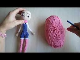 Amigurumi Orgu Sac Yapimi How To Meke Crochet Doll Hair Youtube Amigurumi Tig Isleri Orgu