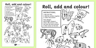 Jungle Themed Roll And Colour Worksheet Theme Worksheets Ver My Math Ks2 Money Additional Jungle Theme Worksheets Worksheets Basic Number Theory Additional Paper Math Topics For Grade 7 Multiples Of 10 Worksheet
