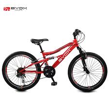 Byox Bikes велосипед със скорости 24" Versus червен 106970 - Детски играчки  от igra4kite.com