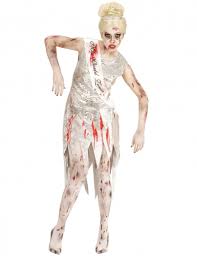 Top marken günstige preise große auswahl. Zombie Model Halloween Kostum Fur Damen Weiss Rot Kostume Fur Erwachsene Und Gunstige Faschingskostume Vegaoo
