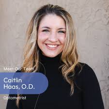 Meet Dr. Caitlin Haas, a board-certified optometrist bringing expert,  personalized care to Alternate View. An Indiana native and proud graduate  of Butler University and the Indiana University School of Optometry, she's  passionate
