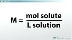 Chemistry Molarity Video High School Science Chemistry Science Videos