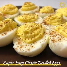 Super Easy Classic Deviled Eggs Recipe Deviled Eggs Recipe Easy Deviled Eggs Easy Deviled Eggs Classic