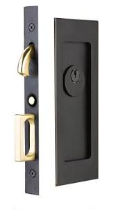 This is an excellent latch lock (link to amazon) made from high quality steel for privacy. Pin On Door Handles And Locks