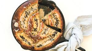 Sifted matzoh cake meal 1/4 c. Skillet Tahini Banana Bread Recipe The Nosher