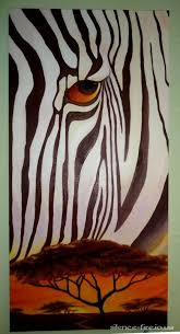 my painting copy oil on canvas 50x100 cm zebra painting art beautiful art