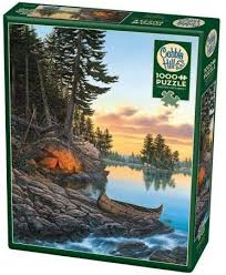Check spelling or type a new query. Cobble Hill 1000 Piece Puzzle Evening Glow With Poster Included Jigsaw Puzzles Amazon Canada