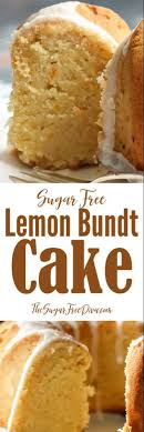 In a medium mixing bowl, whisk or sift together the flour, baking soda, and salt. Sugar Free Lemon Bundt Cake Sugarfree Cake Holidays Dessert Homemade Birthday Sugar Free Cake Recipes Sugar Free Recipes Desserts Sugar Free Baking