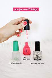 Do Your Own Gel Manicure At Home A Beautiful Mess Gel Manicure Gel Manicure At Home Diy Gel Manicure