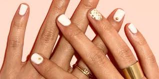 Matte black and gold nails we have a stunning simple nail art idea for those who love monochrome look. Gold Jewelry Manicures Nail Polish Colors That Match With Gold Jewelry