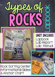 Rocks And Minerals Lapbook And Lab Report