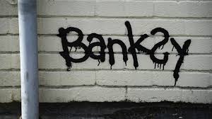 His use of stenciling developed from a need to complete a work quickly, namely to avoid being caught vandalizing by police. Banksy S Painting Self Destructed After It Sold For 1 4 Million Quartz