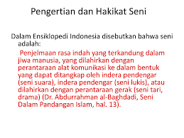 Penjelmaan rasa indah yang terkandung dalam jiwa manusia, yang dilahirkan dengan perantaraan. Ppt Seni Dalam Pandangan Islam Powerpoint Presentation Free Download Id 2930422