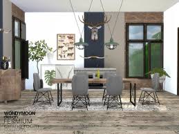 Fermium Dining Room The Sims 4 Download Simsdom Sims 4 Cc Furniture Living Rooms Sims 4 Cc Furniture Sims House