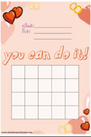 Free Valentines Day Reward Charts For Kids