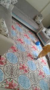 Dijital Welsoft Lastikli Hali Ortusu Nar Cicegi Mavi Otantik