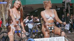 Tash Peterson: Vegan activist shares online abuse over lingerie protest |  The Advertiser