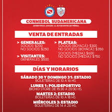 World's biggest sport streams index (el mayor índice de emisiones deportivas por internet). Argentinos Juniors A Twitter Aaaj Ya Tenes Tu Entrada Para La Conmebolsudamericana Acercate Al Estadio Y Compra La Tuya Sabado Hasta Las 16 Hs Domingo De 10 A 16
