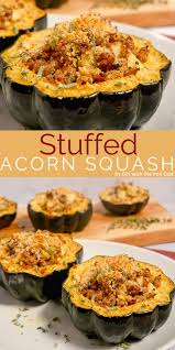 Stuffed Acorn Squash Girl With The Iron Cast Recipe In 2020 Acorn Squash Recipes Acorn Squash Food