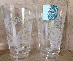 Tommy Bahama Hawaiian Acrylic Drinking Glasses Tumblers Cups Set Of 4 20 Acrylic Drinking Glasses Tumbler Cups Cupping Set