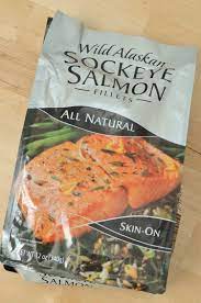 Courtney S Sweets How To Cook Frozen Salmon In The Oven Alaska Seafood Frozen Salmon Recipe Cook Frozen Salmon Cooking Salmon