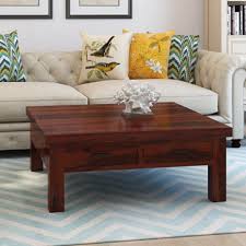 Wooden coffee tables or small tables are required element for each living room. Rustic Solid Wood Coffee Tables